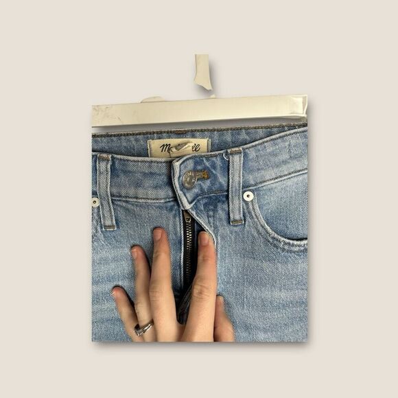 Madewell The Curvy Perfect Vintage Jean Size 25 Petite Distressed High Waist - Picture 4 of 7